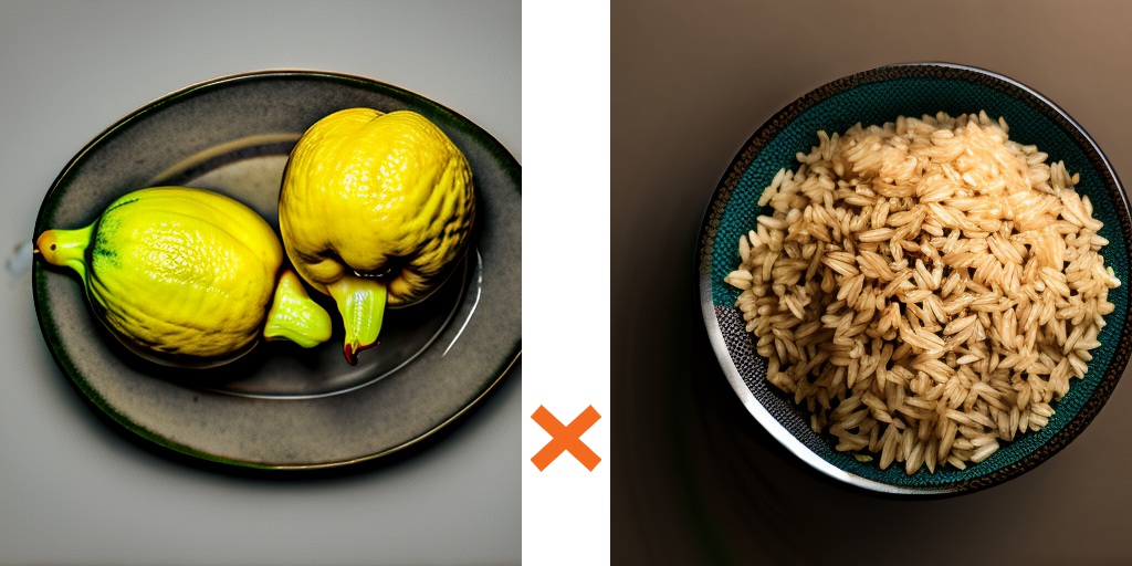 レモンと古代米のサラダ